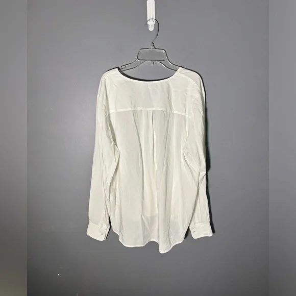 Rails Hillary Blouse in White Womens Size Large - Picture 4 of 7